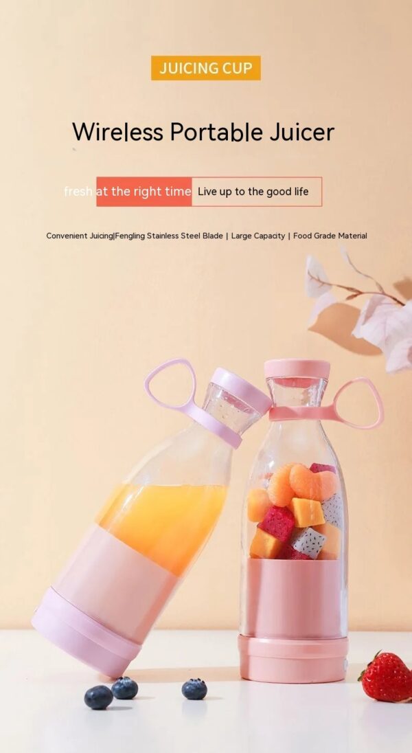 Fried Juice Blender Household Vegetables And Fruits Multi-functional Household Charging - Image 6