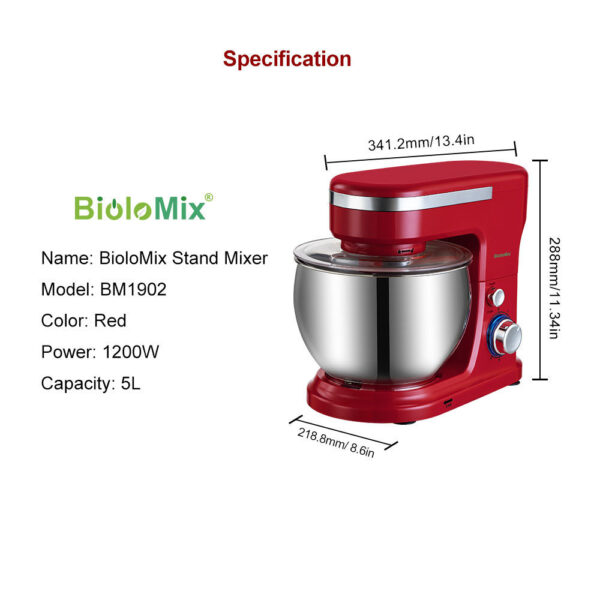 1200W Household Cook Machine And Noodle Machine - Image 2